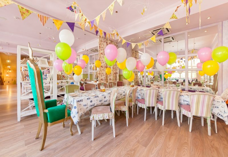 Children's party table